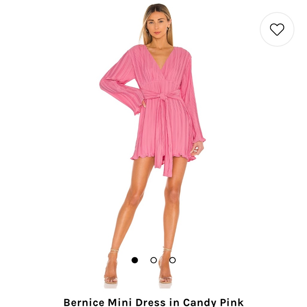 Bernice Mini Dress in Candy Pink NWT